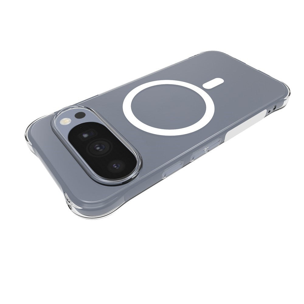 Google Pixel 11 Pro EIDERWOOD Flexible Plastic Case with Shock-Absorbing Corners - MagSafe Compatible - Transparent