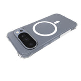 Google Pixel 11 Pro EIDERWOOD Flexible Plastic Case with Shock-Absorbing Corners - MagSafe Compatible - Transparent