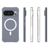 Google Pixel 11 Pro EIDERWOOD Flexible Plastic Case with Shock-Absorbing Corners - MagSafe Compatible - Transparent