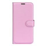 EIDERWOOD Honor X8 (5G) Faux Leather Flip Case with Cardholder & Stand Function - Pink