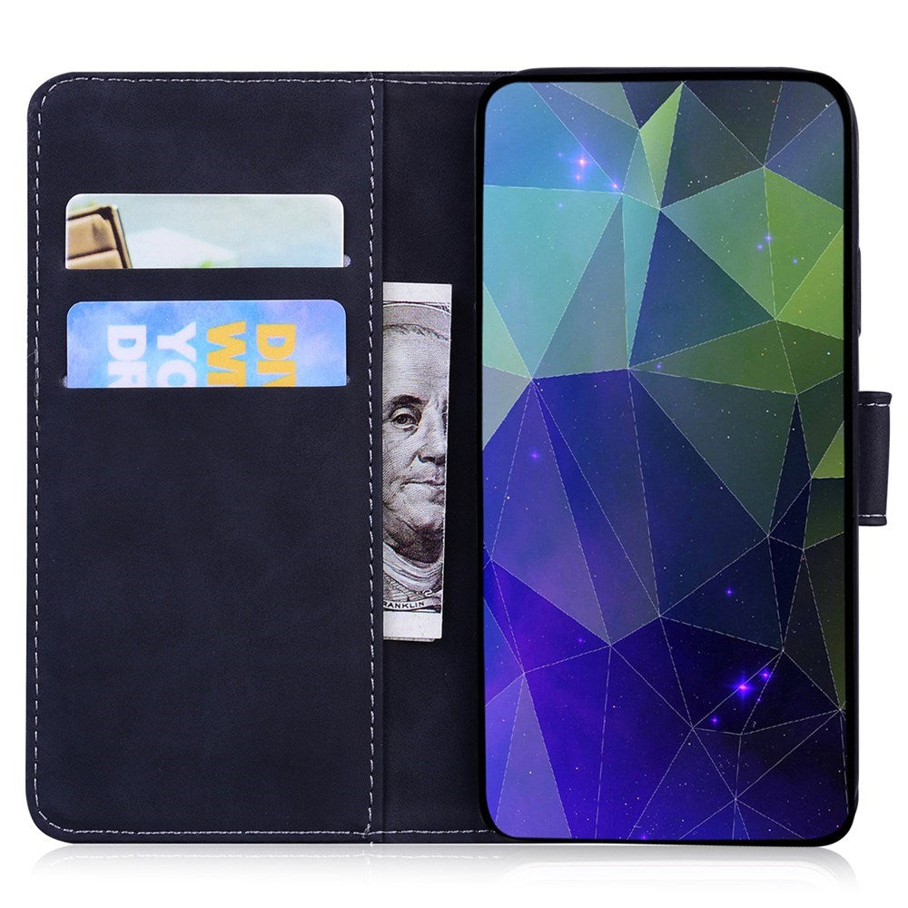 Honor 600 Lite EIDERWOOD Faux Leather Flip Case - Black