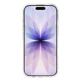 iPhone 17 EIDERWOOD Hybrid Case with Rhinestone & Floral Design - White / Multicolored Flowers