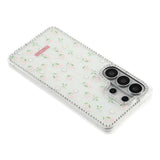 Samsung Galaxy S26 Ultra EIDERWOOD Hybrid Case with Rhinestone & Floral Design - White / Spring Flowers