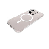 Honor 600 Lite EIDERWOOD Flexible Plastic Case with Shock-Absorbing Corners - MagSafe Compatible - Transparent