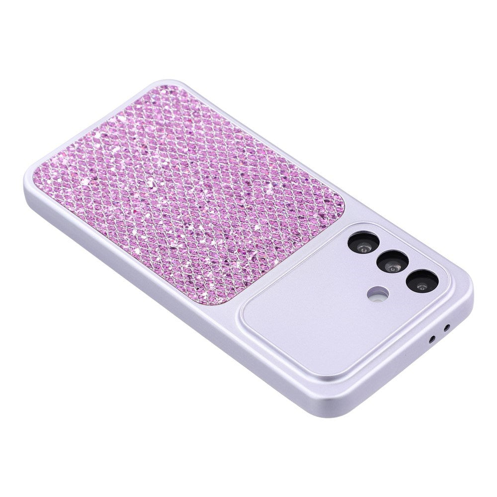 Samsung Galaxy A17 (5G) EIDERWOOD Flexible Plastic Case with Glitter - Purple