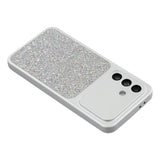 Samsung Galaxy A17 (5G) EIDERWOOD Flexible Plastic Case with Glitter - Silver