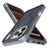 iPhone 17 Pro EIDERWOOD Matte Hybrid Plastic Case - MagSafe Compatible - Grey