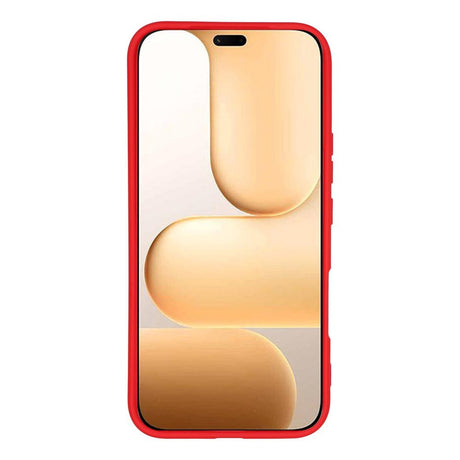 Honor 600 Lite EIDERWOOD Lined Flexible Plastic Case - Red