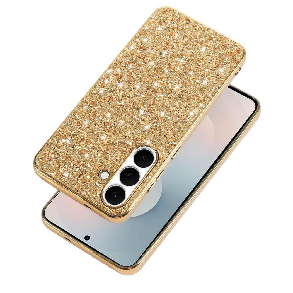 Samsung Galaxy A57 EIDERWOOD Plastic Glitter Case - Rose Gold