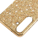 Samsung Galaxy A57 EIDERWOOD Plastic Glitter Case - Silver