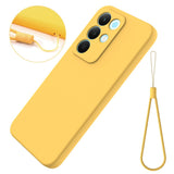 Realme C100 EIDERWOOD Silicone Case with Strap - Yellow