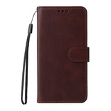 Xiaomi 17T EIDERWOOD Faux Leather Flip Case with Strap - Brown