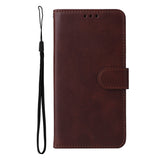 Xiaomi 17T EIDERWOOD Faux Leather Flip Case with Strap - Brown
