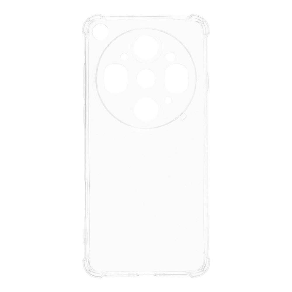 OPPO Find X9 Ultra EIDERWOOD Flexible Plastic Case with Shock-Absorbing Corners - Transparent