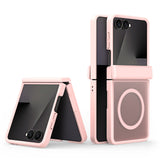 Samsung Galaxy Z Flip8 DUX DUCIS Hybrid Case with Matte Back - MagSafe Compatible - Pink