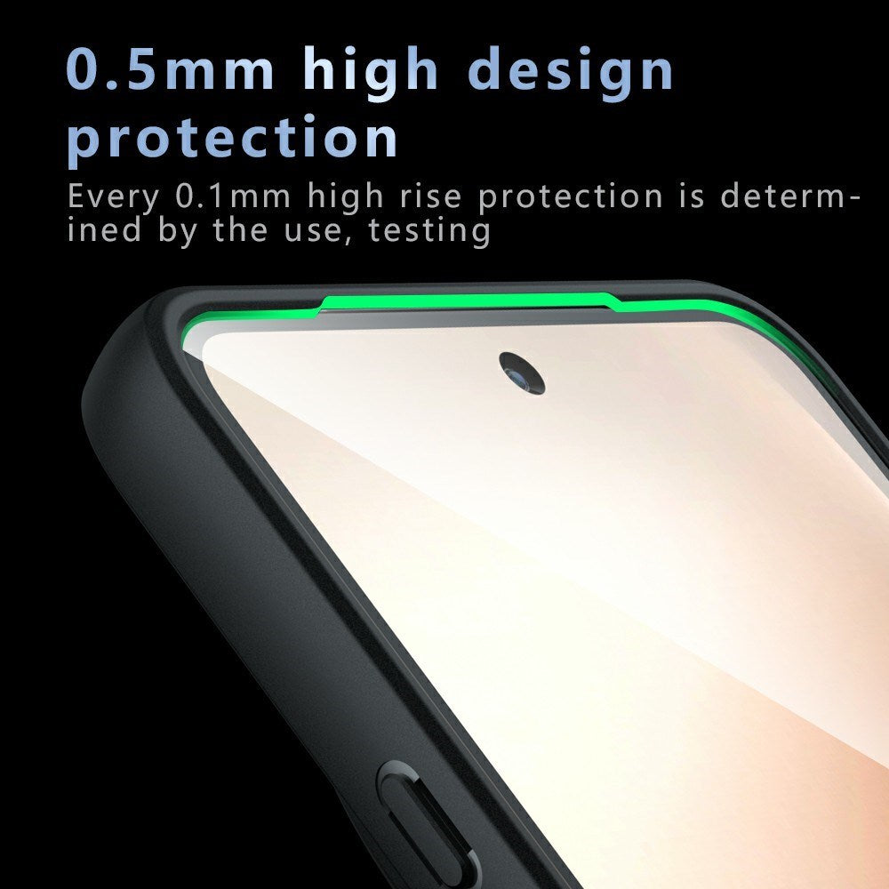 OPPO Find X9 Ultra EIDERWOOD Hybrid Case with Shock Absorption - MagSafe Compatible - Matte Transparent / Black