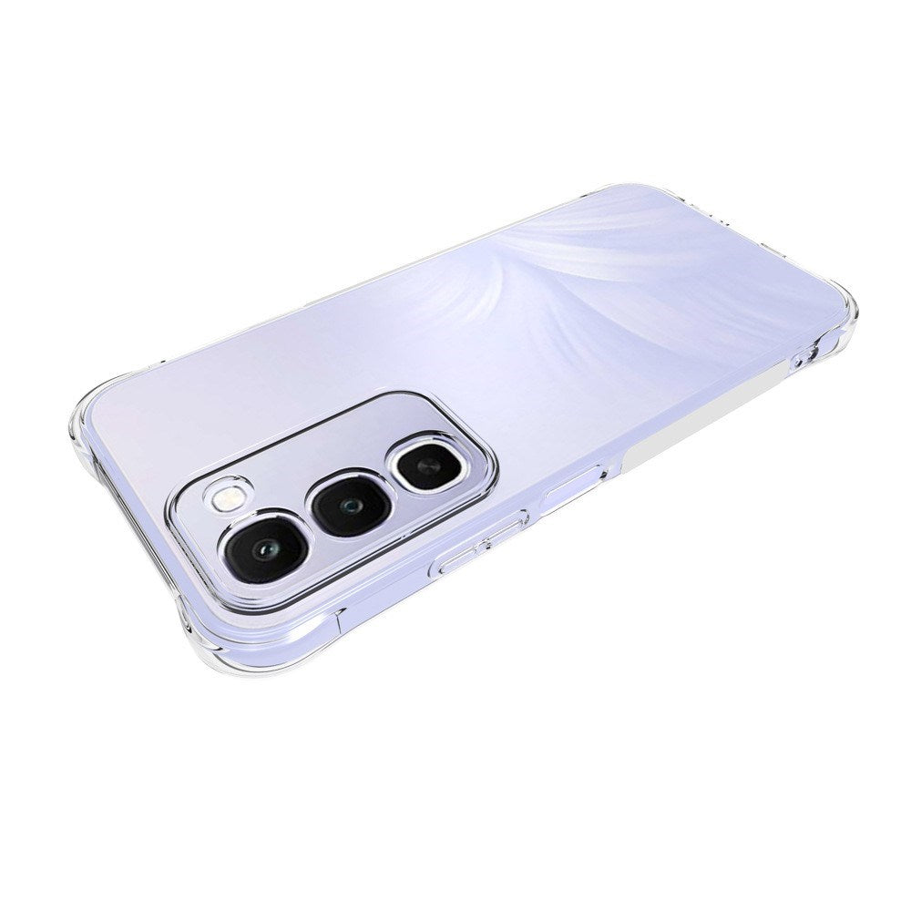 Realme C100 EIDERWOOD Flexible Plastic Case with Shock-Absorbing Corners - Transparent