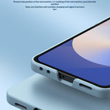 Samsung Galaxy Z Flip8 EIDERWOOD Hard Plastic Case with Hinge - White