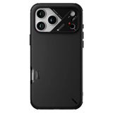 iPhone 17 Pro Max AULUMU Shock-Absorbing Hybrid Case - MagSafe Compatible - Black
