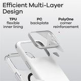 iPhone 17 Pro Max AULUMU Shock-Absorbing Hybrid Case - MagSafe Compatible - Black