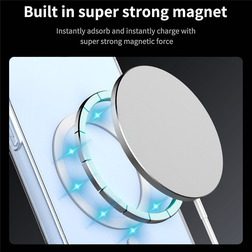 Realme 16 EIDERWOOD Hybrid Plastic Case with Shock-Absorbing Corners - MagSafe Compatible - Transparent