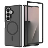 Samsung Galaxy Z Fold8 Matte Flexible Plastic Case - MagSafe Compatible - Black