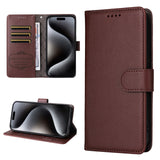 Motorola Moto G47 / G37 EIDERWOOD Flip Cover (RFID Blocking) - Brown