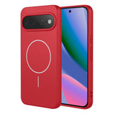 Google Pixel 11 EIDERWOOD Flexible Plastic Case with Lined Inside - MagSafe Compatible - Red
