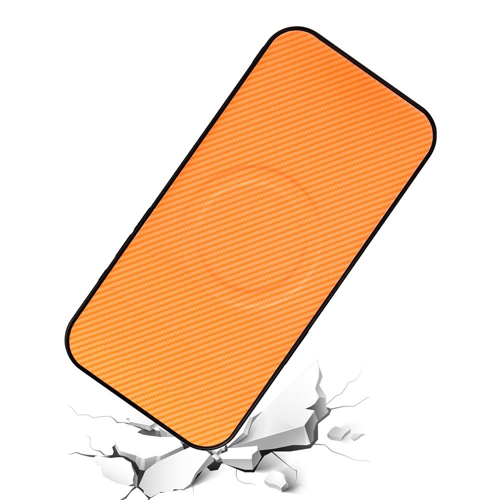 Realme 16 EIDERWOOD Hybrid Carbon Case - MagSafe Compatible - Orange