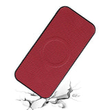 Realme 16 EIDERWOOD Hybrid Carbon Case - MagSafe Compatible - Red