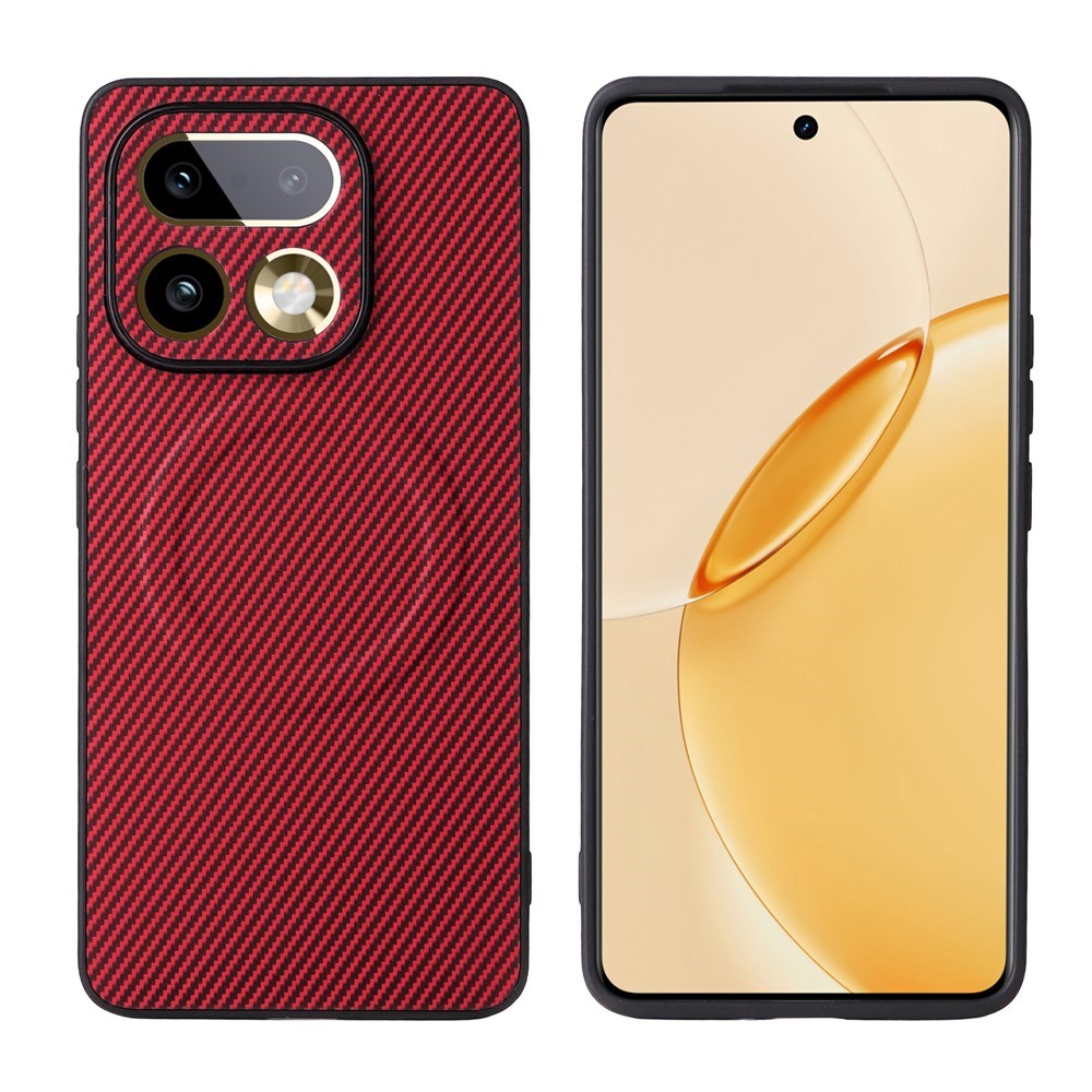 Realme 16 Pro EIDERWOOD Hybrid Carbon Case - MagSafe Compatible - Red