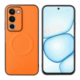 Realme C100 EIDERWOOD Hybrid Carbon Case - MagSafe Compatible - Orange