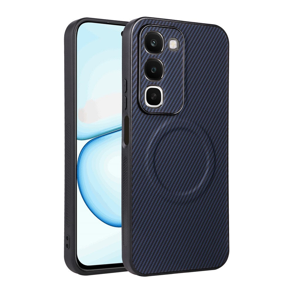 Realme C100 EIDERWOOD Hybrid Carbon Case - MagSafe Compatible - Blue