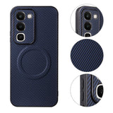 Realme C100 EIDERWOOD Hybrid Carbon Case - MagSafe Compatible - Blue