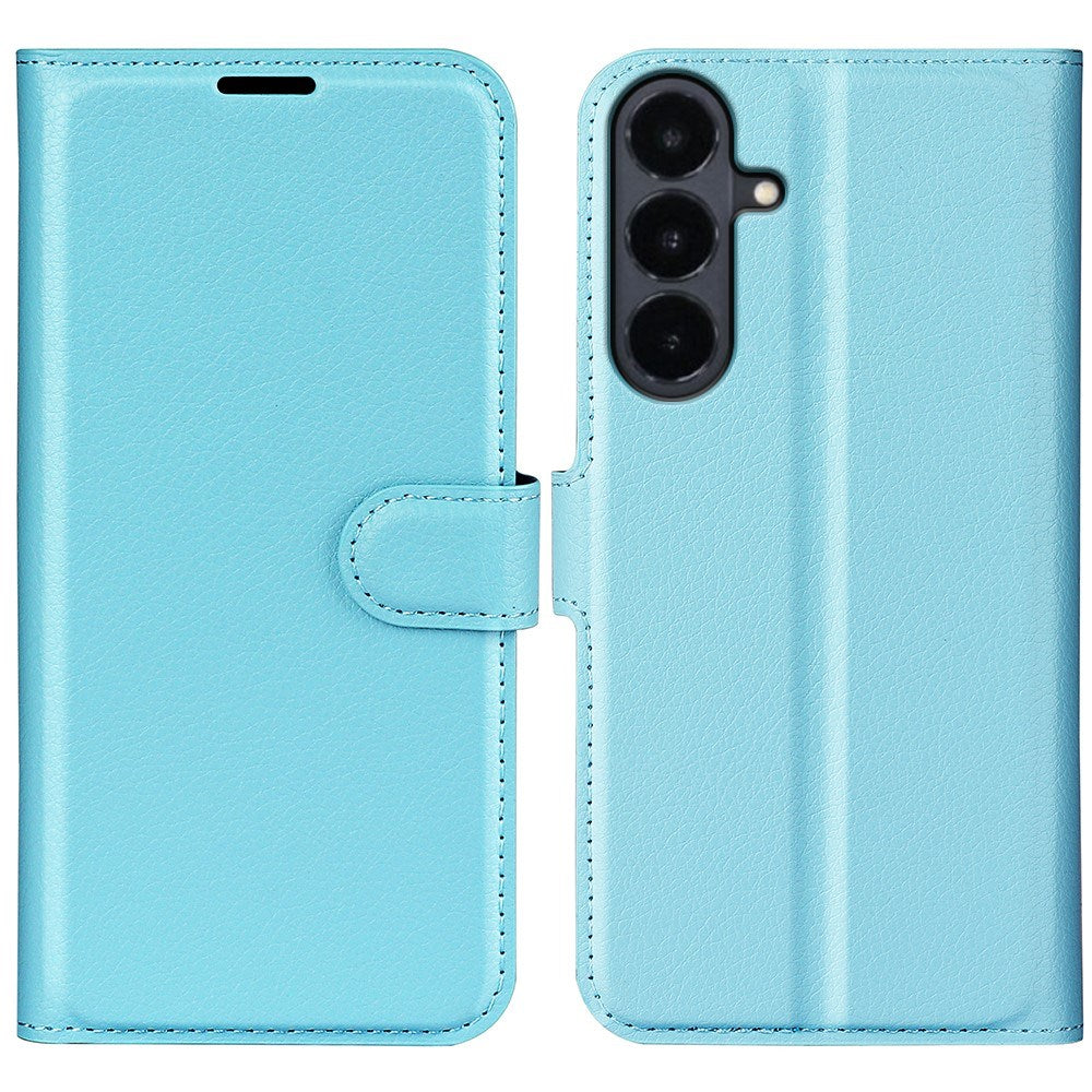 Samsung Galaxy S26 FE EIDERWOOD Flip Case with Card Holder & Stand Function - Blue