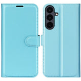 Samsung Galaxy S26 FE EIDERWOOD Flip Case with Card Holder & Stand Function - Blue