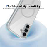 Samsung Galaxy A27 EIDERWOOD Hybrid Plastic Case - MagSafe Compatible - Clear / Grey