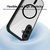 Samsung Galaxy A27 EIDERWOOD Hybrid Plastic Case - MagSafe Compatible - Clear / Black