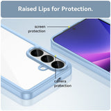 Samsung Galaxy S26 FE EIDERWOOD Hybrid Phone Case - Transparent / Blue