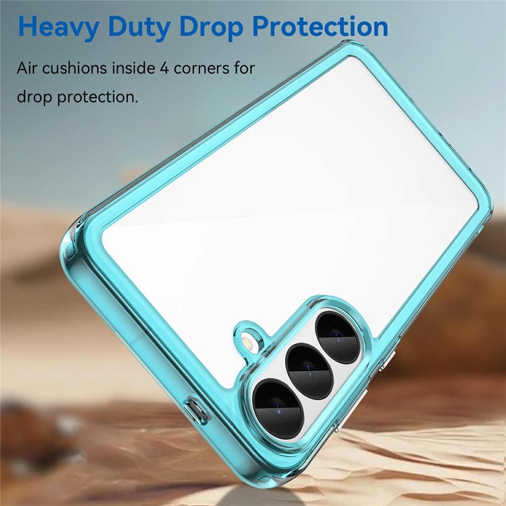 Samsung Galaxy S26 FE EIDERWOOD Hybrid Phone Case - Transparent / Turquoise
