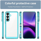 Samsung Galaxy S26 FE EIDERWOOD Hybrid Phone Case - Transparent / Turquoise
