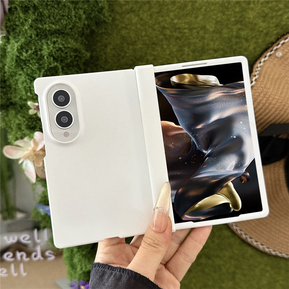 Samsung Galaxy Z Fold8 EIDERWOOD Hard Plastic Case with Hinge - White