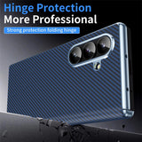 Samsung Galaxy Z Fold8 Ultra EIDERWOOD Carbon Fiber Case - Blue