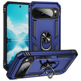 Google Pixel 11 / 11 Pro EIDERWOOD Tough Case with 360 Rotatable Kickstand - Blue