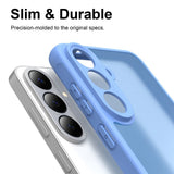 Samsung Galaxy S26 FE EIDERWOOD Mat Hybrid Case - Light Blue