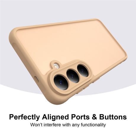 Samsung Galaxy S26 FE EIDERWOOD Mat Hybrid Case - Yellow
