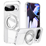 Google Pixel 11 Pro XL EIDERWOOD Hybrid Case with Kickstand - Silver