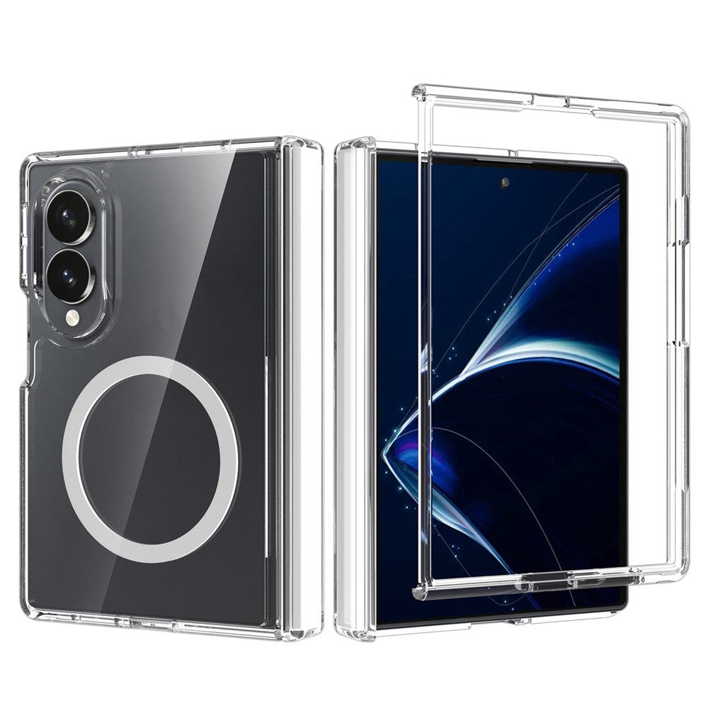 Samsung Galaxy Z Fold8 EIDERWOOD Hybrid All-Around Protection Case - MagSafe Compatible - Transparent