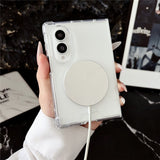 Samsung Galaxy Z Fold8 EIDERWOOD Hard Plastic Case - MagSafe Compatible - Transparent