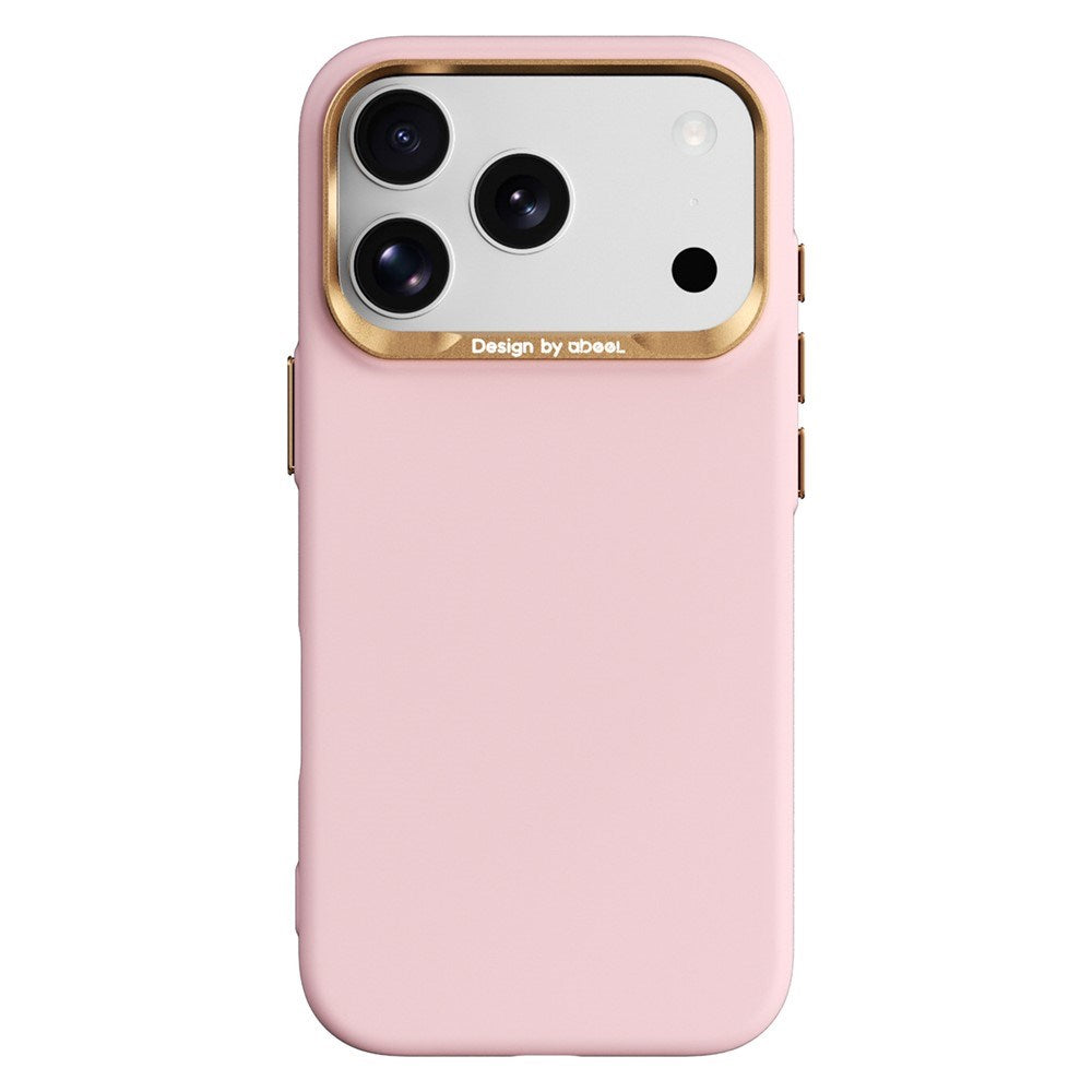 iPhone 18 Pro / 17 Pro ABEEL Hard Soft-Touch Plastic Case - MagSafe Compatible - Pink
